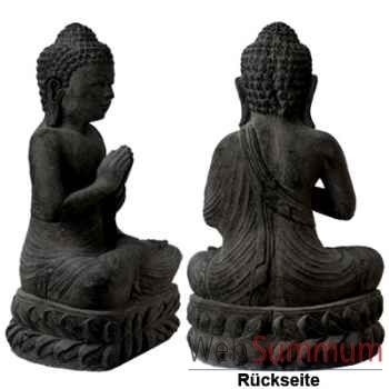 Bouddha en pierre Bali -BouddhaST1