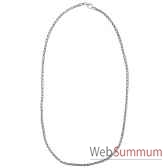 collier en argent 60 cm bali 874001 060