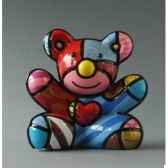 figurine ours bear cuddly britto romero b330401