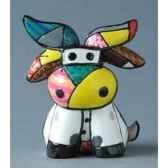 mini figurine cow britto romero b331842