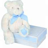 ours mon tout petit 25 cm bleu doudou et compagnie dc2341