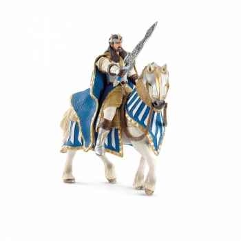 Chevalier griffon roi à cheval schleich -70119