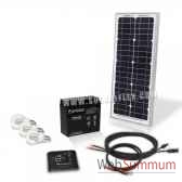 kit solaire 20w 3 ampoules 4w solariflex wun 012