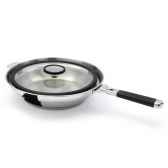 beka line poele 24 cm inox clean cooking cuisine 8367