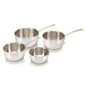 beka line serie de 4 casseroles 14 20 cm inox belvia cuisine 10086