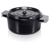 beka cocotte ronde 24 cm noire cook on cuisine 7320