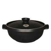 emile henry faitout risotto 28 cm noir flame cuisine 4289