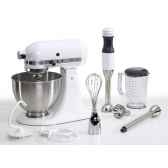 kitchenaid robot 43 blanc classic mixer plongeant cuisine 12738