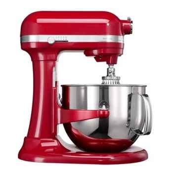 Kitchenaid robot 6.9 l bol inox rouge empire - artisan mix with the best Cuisine -9248