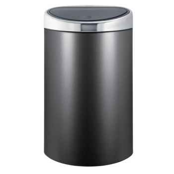 Brabantia poubelle 40l platinium - touch bin Cuisine -7331