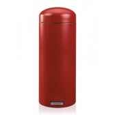 brabantia poubelle motion contro30rouge retro bin cuisine 8657