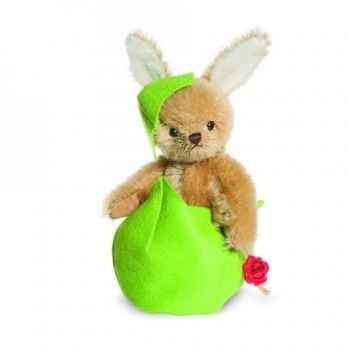 Lapin Bunny Lilli dans oeuf vert Hermann -10126 0
