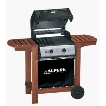 Barbecue à gaz 48x48cm puiss. 10,5kw mod. sy2h Alperk -9845-8436028