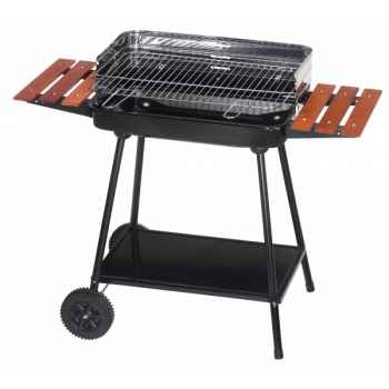 Barbecue à charbon rectangulaire 38x58cm mod. g6040i palette de 24 unités Alperk -9830-3663141