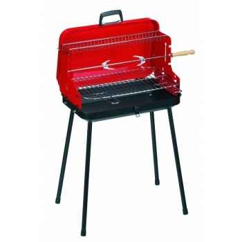 Barbecue à charbon rectangulaire 50x30cm mod. cptt palette de 48 unités Alperk -9817-3663141
