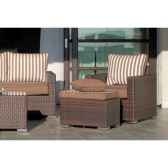 tabouret repose pieds orotava coussins assise marron lot de 4 exklusive hevea 11308 3663141