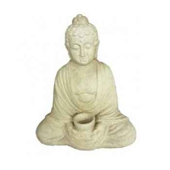 Bouddha assis porte-bougie Bouddha Web Summum -BUD003
