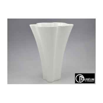 amelie vase feston blanc 40cm Edelweiss -B5732