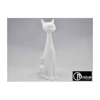 felix statuette chat blanc Edelweiss -B5734