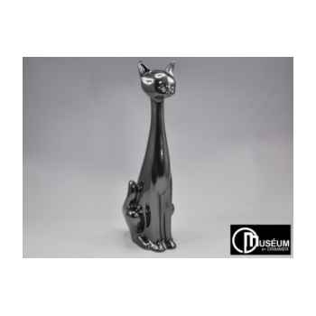 felix statuette chat platine Edelweiss -B5736
