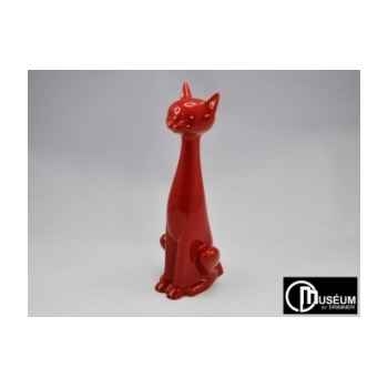 felix statuette chat rouge 54cm Edelweiss -B5739