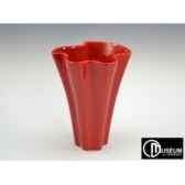 amelie vase feston rouge 35cm edelweiss b5760