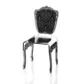 chaise baroque noire acrila 0004