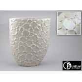 audace vase nacre 40cm edelweiss b8049