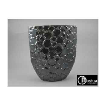 audace vase platine 32cm Edelweiss -B8081