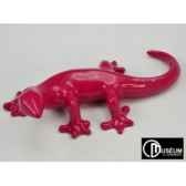 objet decoration illusion salamandre fuschia 35 edelweiss c8813