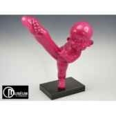 kids statuette pied geant fuschia edelweiss c8832