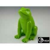 objet decoration color grenouille verte 41cm edelweiss c9120