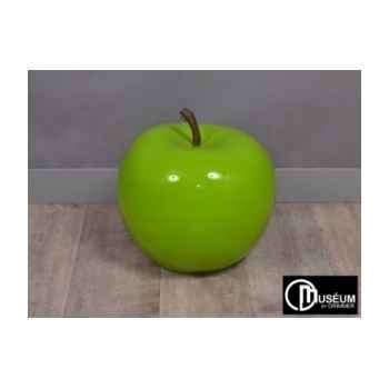 Objet décoration color pomme verte d,47cm Edelweiss -C9145
