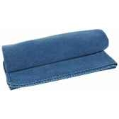 drap de bain djinn 90 x 160 cms couleur bleu antic line seb13931