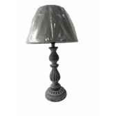 lampe avec chapeau gris antic line seb13855