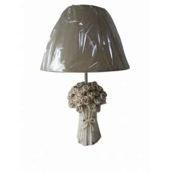 Lampe avec chapeaux \"bouquet de fleurs\" Antic Line -SEB13853