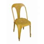 chaise jaune antic line cd488