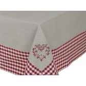 nappe 150 x 300 collection campagne coeur antic line seb12591