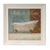 tableau baignoire salle de bain antic line dec7575