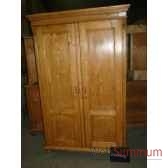 armoire 2 portes antic line mp08114