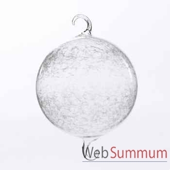 Lot de 2 boule de noël 10cm -P 16761