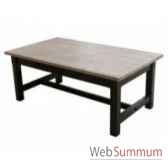 table a dinner mandalay black rustic oak 220x90xh78 kingsbridge ta2000 40 12