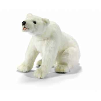 Peluche Ours Polaire Assis ANIMA Haut 70 cm