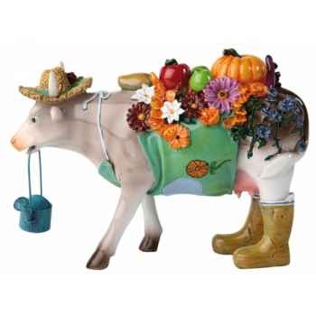 Figurine Vache the gardener 15cm Art in the City 80824