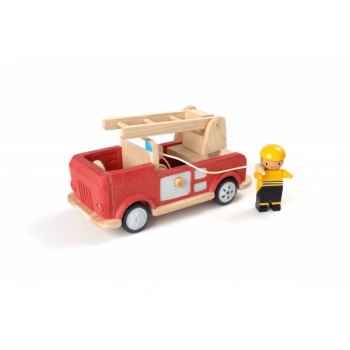 Camion de pompier Plan Toys -4609