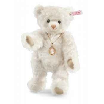 Ours teddy carlotta, blanc fumé STEIFF -034763