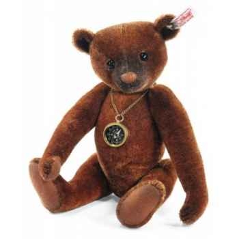 Ours teddy nando, roux brun chiné STEIFF -035166