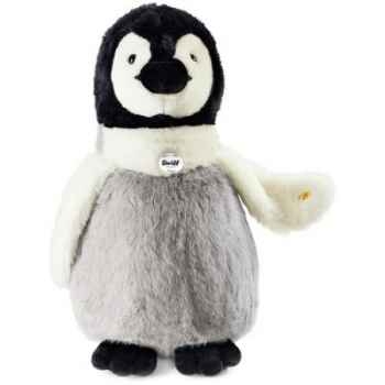 Pingouin flaps, noir/blanc/gris STEIFF -075711