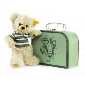 Ours teddy lenni dans sa valise, blond STEIFF -111211