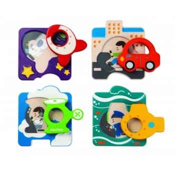Puzzle véhicules Plan Toys -5675